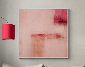 Coral Pink Art - Etsy