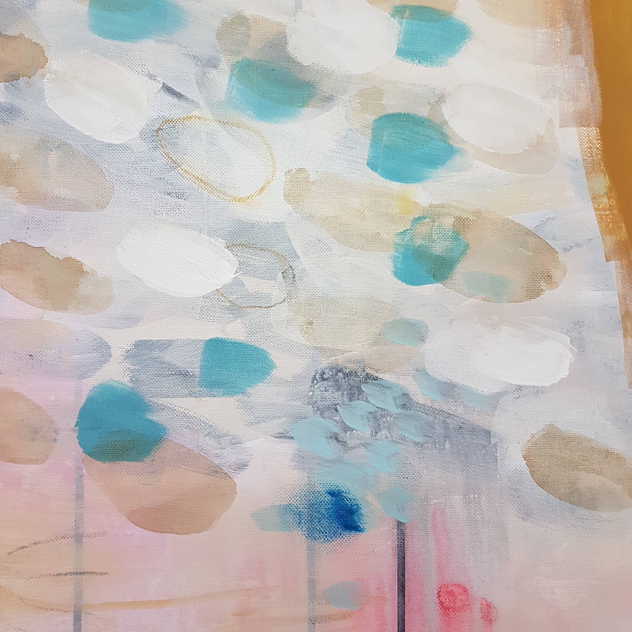 Blue Abstract Landscape Art Print, Modern Giclée, Large Wall Art - Etsy