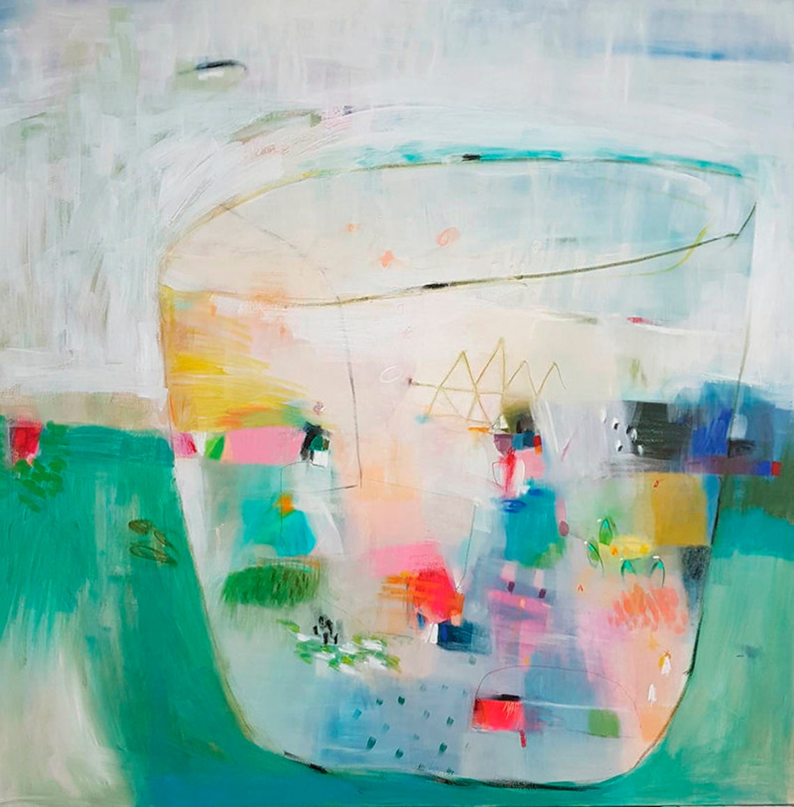 Home Decor Art Print Large Canvas Giclee Print Floral Art Etsy