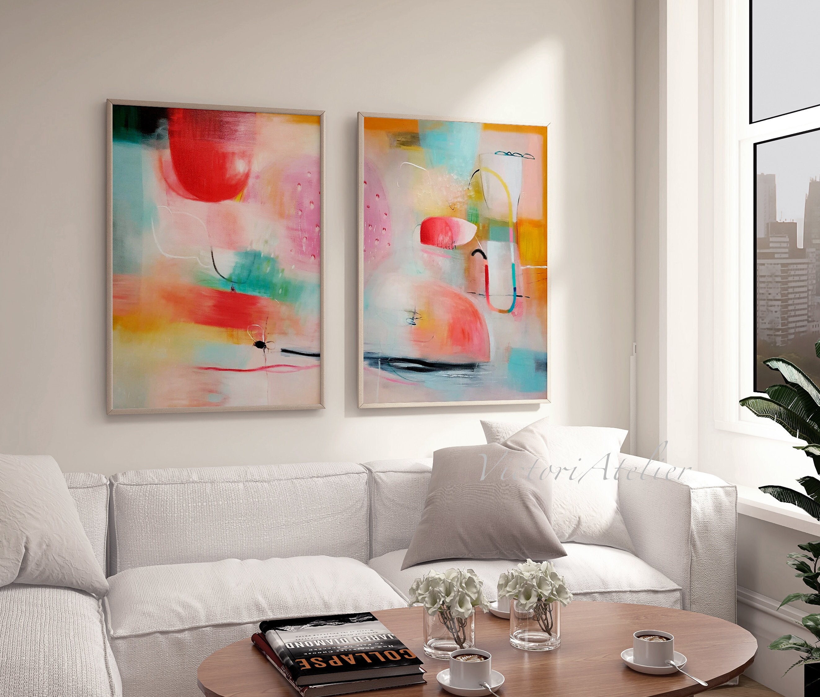 laminas de cuadros pared decorativas horizontales canvas oil paintings  lienzos cuadros decorativos modernos for living room