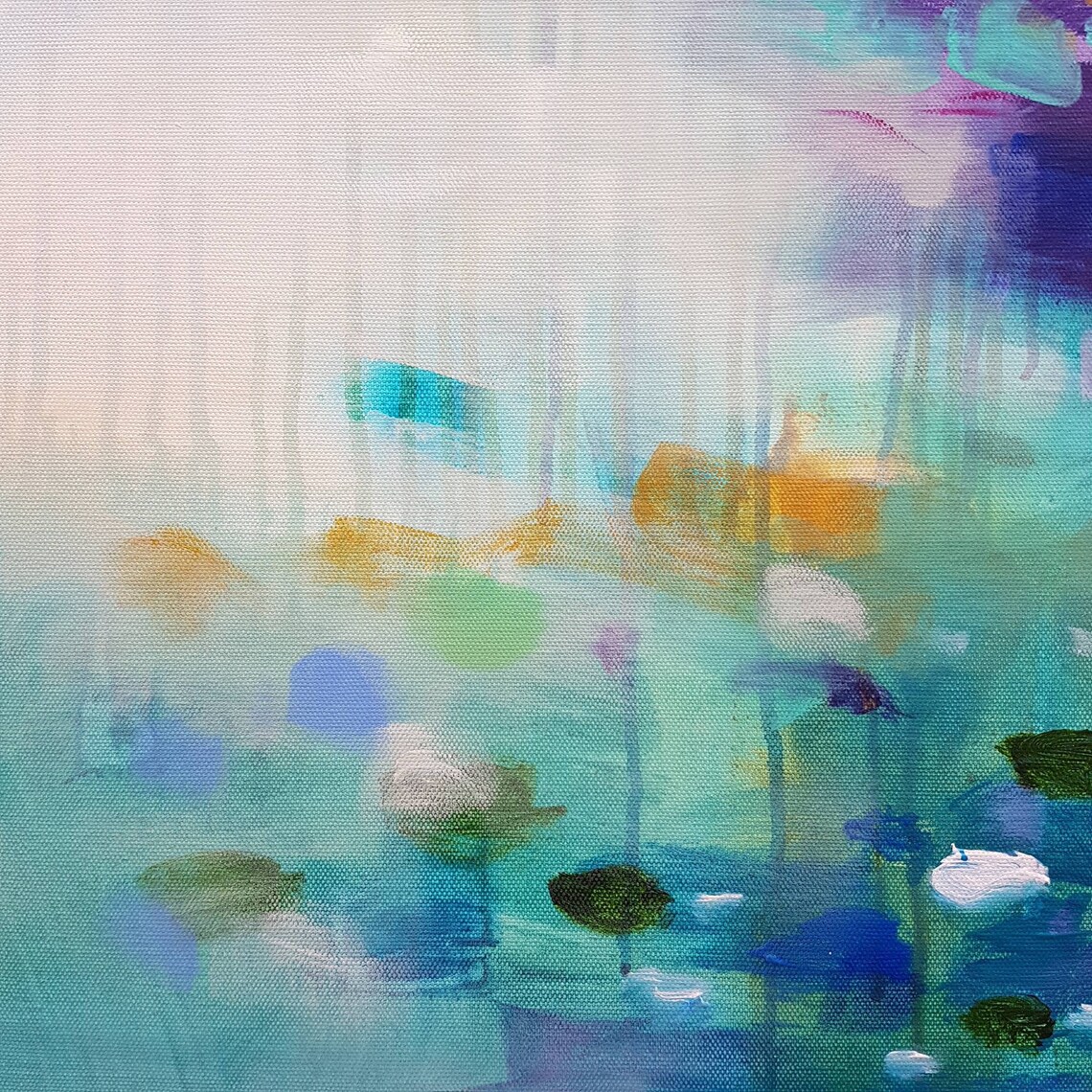 Set of 2 Extra Large Prints Abstract Landscape Giclee Fine - Etsy