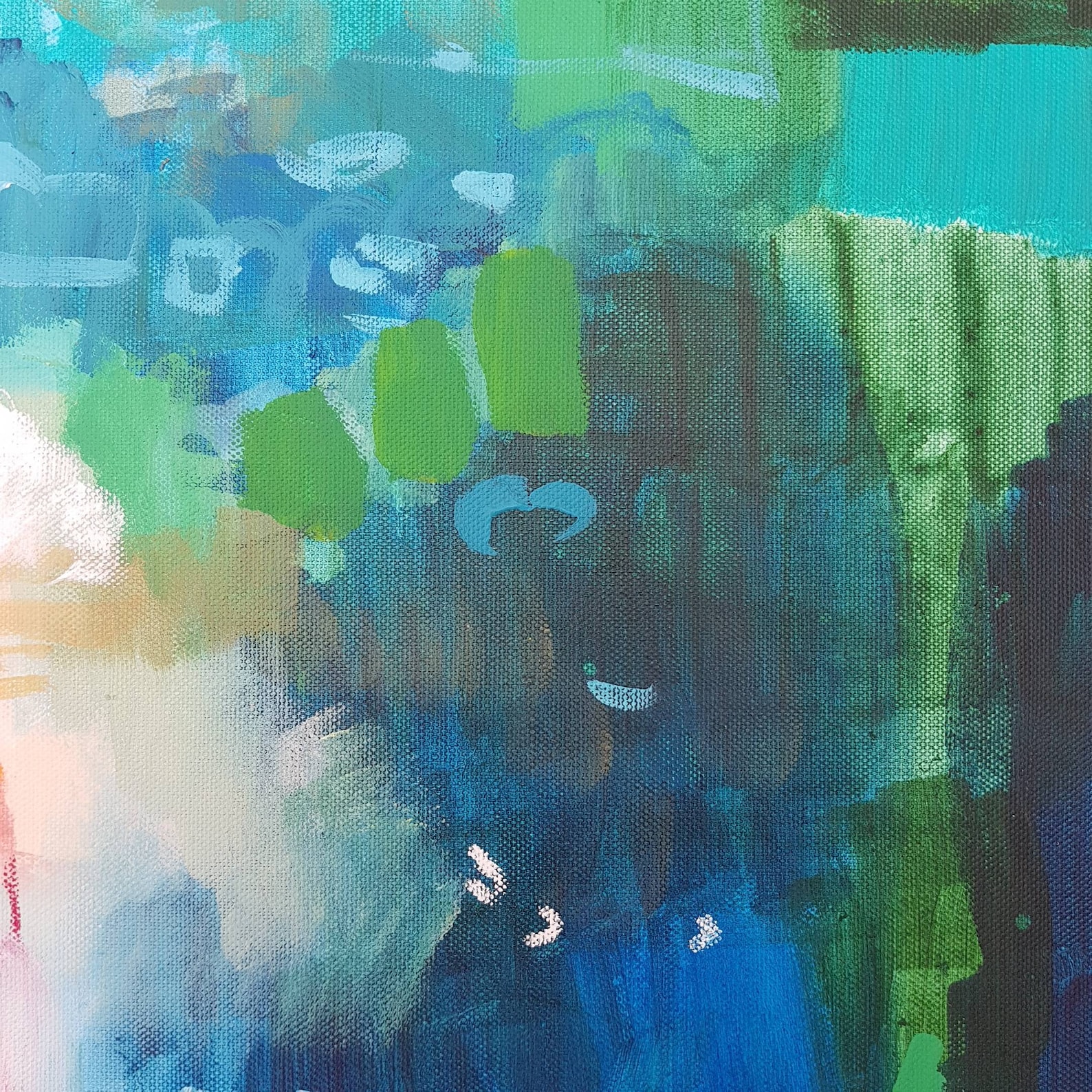 Set of 3 Abstract Prints Wall art set Large modern prints Etsy