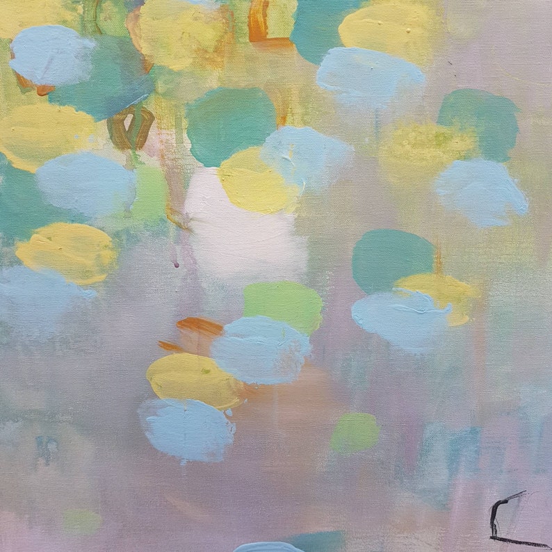 Canvas Wall Art Abstract Painting Master Bedroom Giclee Art Etsy