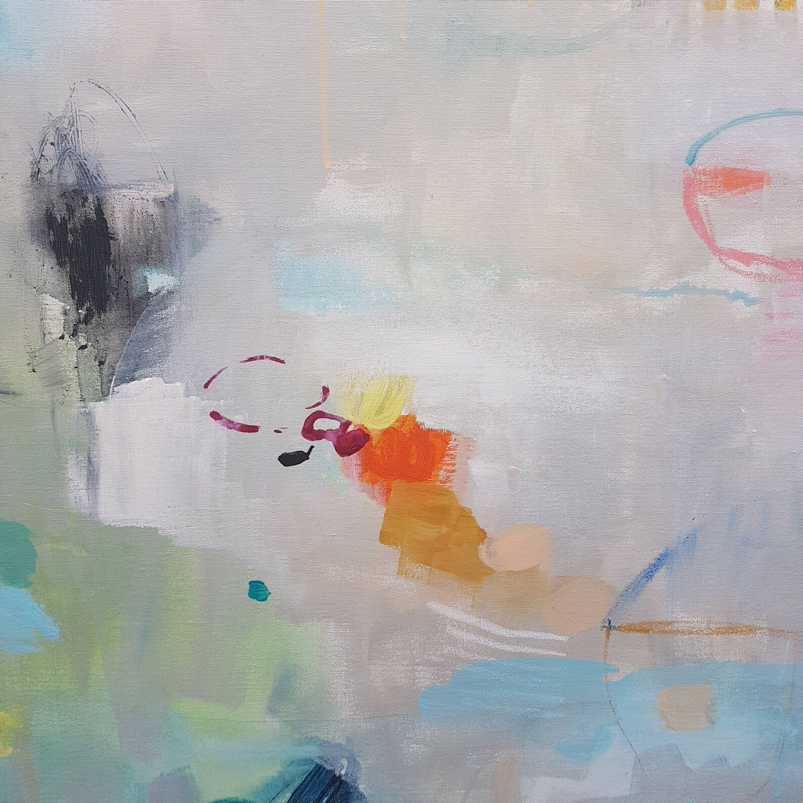 Canvas Wall Art Abstract Painting Master Bedroom Giclee Art Etsy