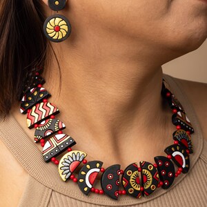 Summer Clay Necklace