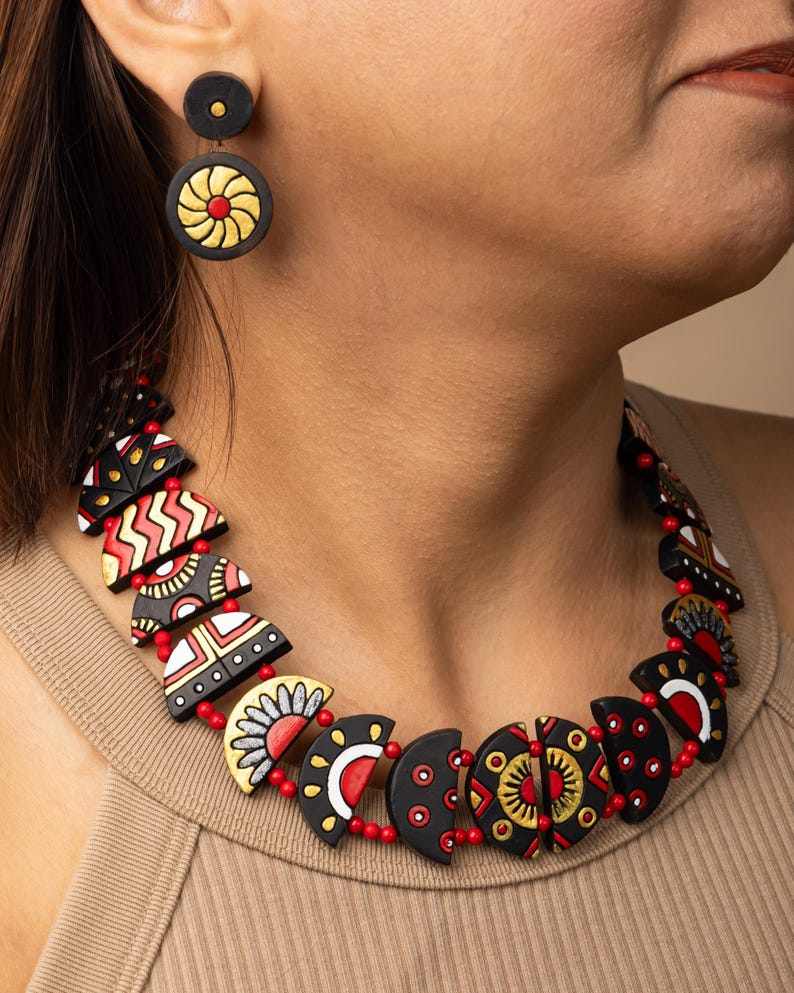 Summer Clay Necklace