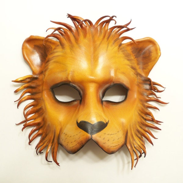 LION Leather Mask
