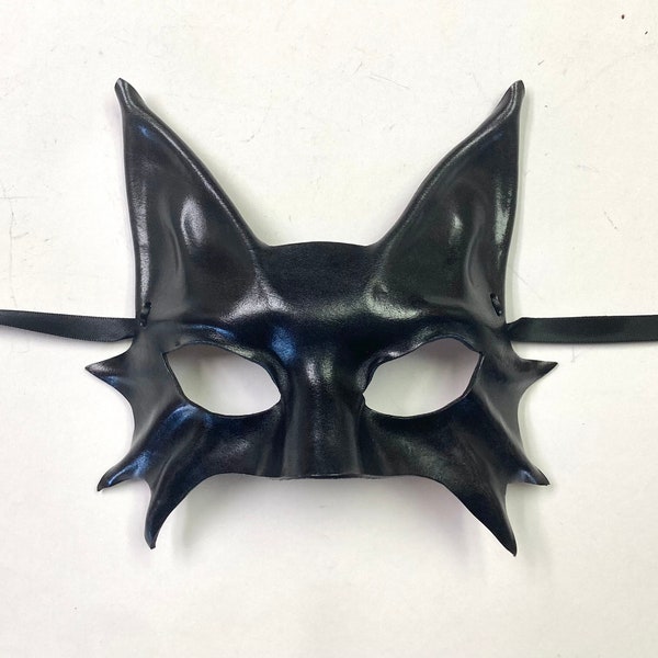 Leather Mask Etsy