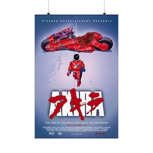 Matte verticale poster Akira