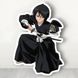 Bleach Sticker: Vinyl Decal of Rukia Kuchiki - Anime Fan Gift *Pack of 2.