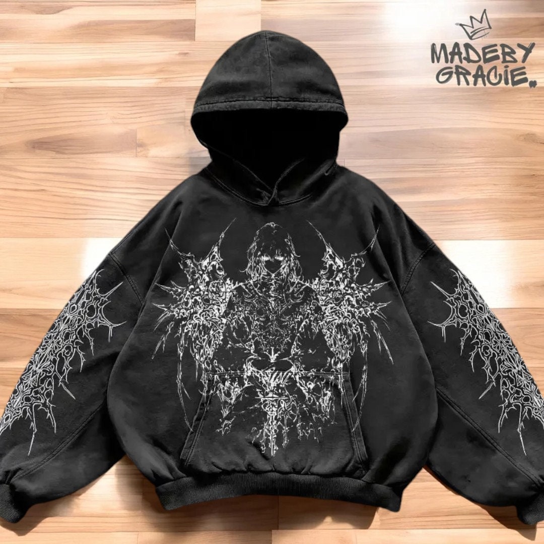 Anime zipper hoodie 2025