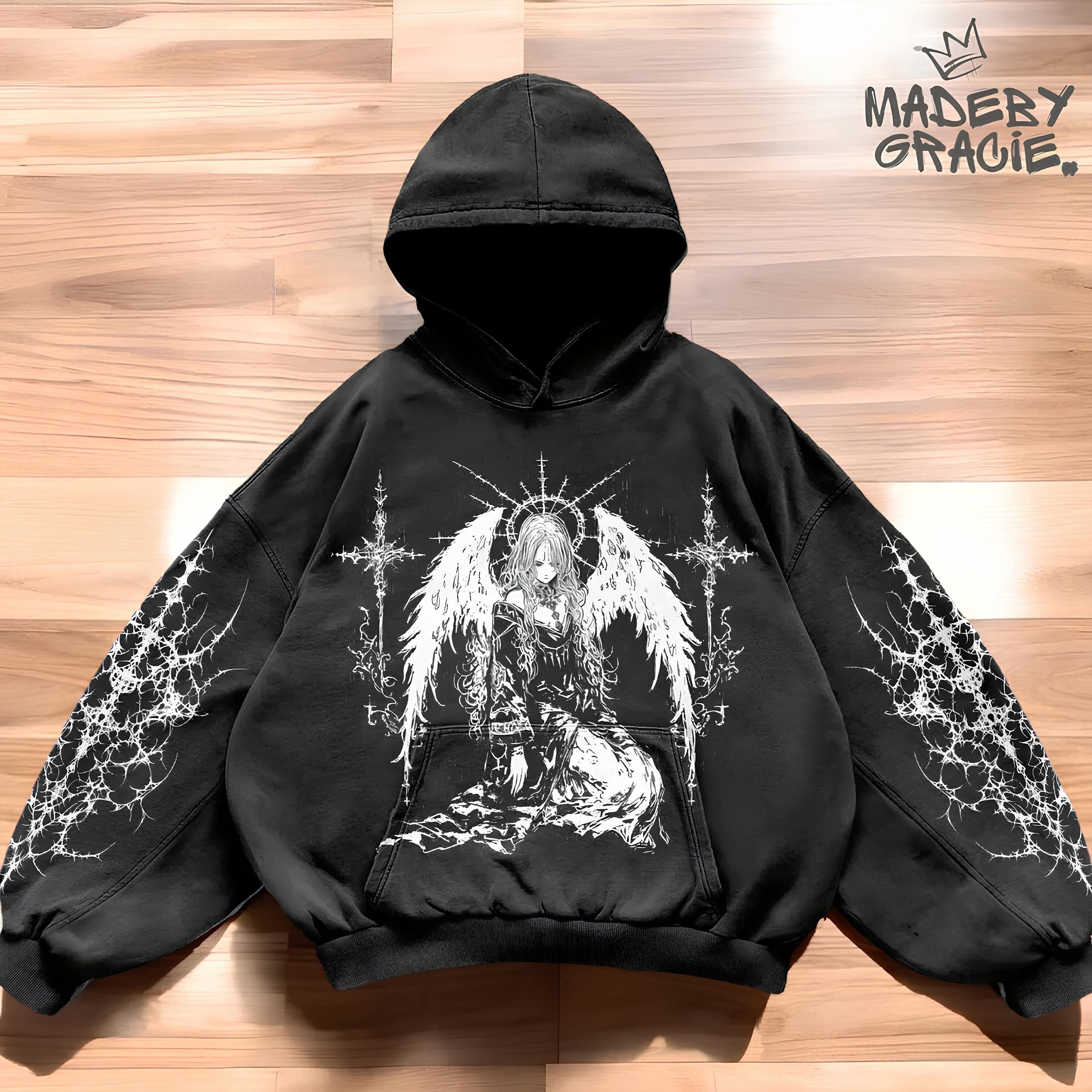ジャケット・アウター y2k Cyber punk nylon Hoodie y2k Cyber punk nylon Hoodie