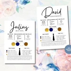 de proposition de garçon d'honneur | Serez-vous mon garçon d'honneur et mon témoin | Faire-part de mariage élégant | Idée cadeau minimaliste pour garçon d'honneur