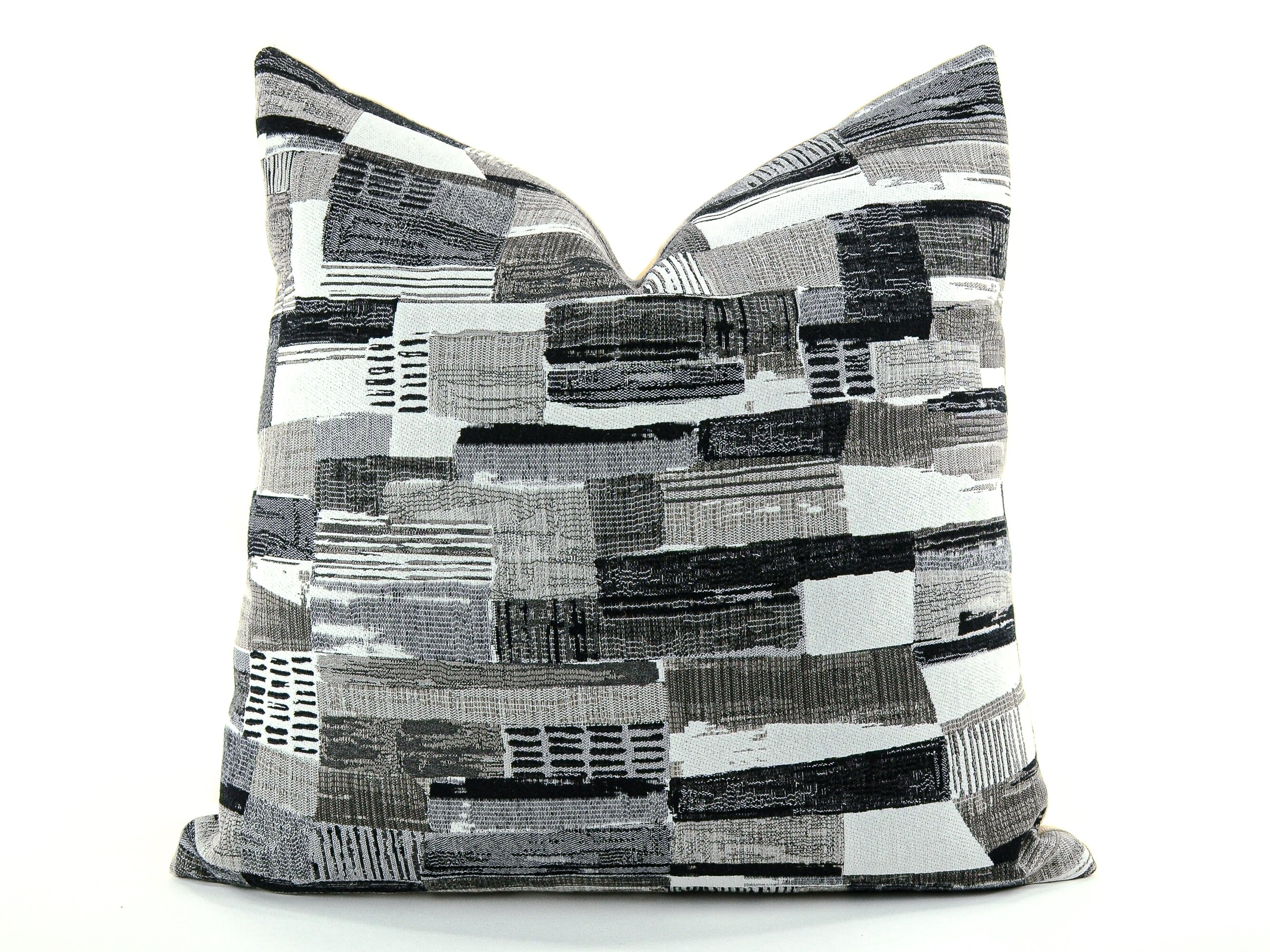 Modern Contemporary Pillow 19 X 19 Etsy UK