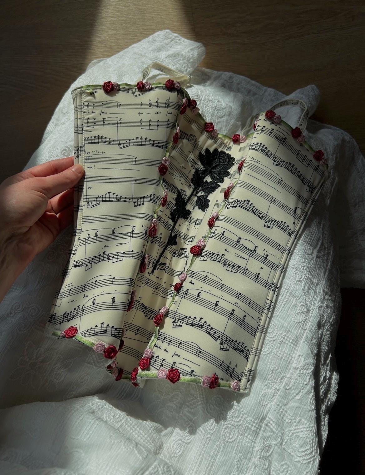 Vintage Chantal Thomass Musical Note Bustier Rare - Etsy UK