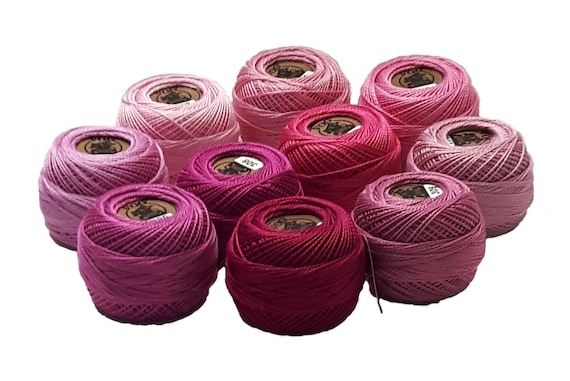 Perle Cotton: 1735 Geranium Perle Cotton: 1735 Geranium