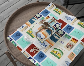 Nantucket Matchbook Series Wrapping Paper