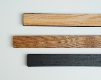 Wood Menu Rail: Changeable Letter Board for Cafe, Barbershop