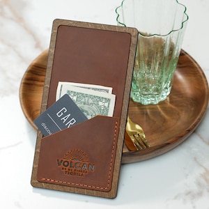 Guest Check Books, Custom Bill Holder, Wood Check Presenter, Restaurant Checks, Personalized Serving Booklet, Server Book