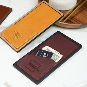 Guest Check Books, Custom Bill Holder, Wood Check Presenter, Restaurant Checks, Personalized Serving Booklet, Server Book