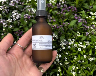 Lemon and Vanilla Hair lightening spray