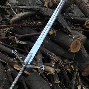 Personalized Scottish Claymore Medieval Sword | Custom Sword | Laser Engraved Sword | Gift for Him | Gift for Husband | Gift for Boyfriend |