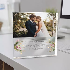 Für kundenspezifische personalisierte Acrylblock, Acrylblock-Text, Innendekoration, Geschenk für Liebe, Valentinstagsgeschenk, Weihnachtsgeschenk