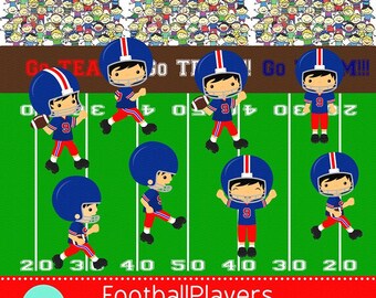 Imágenes prediseñadas digitales de la serie 2 de jugadores de fútbol