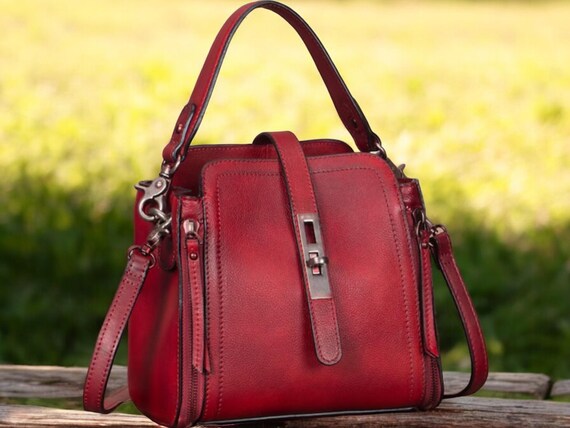 Genuine Leather Purses and Handbags for Women Handmade Vintage Shoulder Bag Crossbody Bag Personalization Custom Logo Festival Birthday Gift Etsy Canada