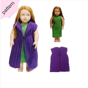 How to Crochet a Long Dress and Jelly for an 18-Inch Doll ''Hannah''