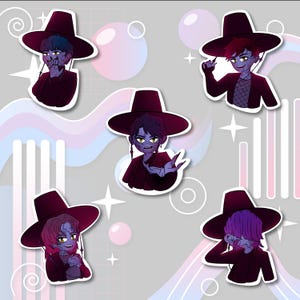 Your Idol Saja Boys Sticker Set - K-pop Demon Hunters