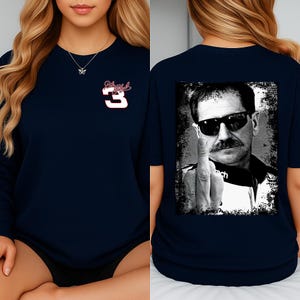 The Eras Tour Dale Earnhardt Middle Finger T- Shirt Funny Dale Earnhardt Sweatshirt Nascar Shirt Racing Shirt Funny Momments Shirt