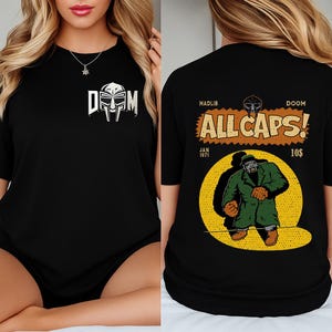 All Caps Mf Doom - Etsy