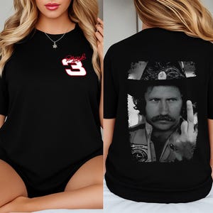 Racing Middle Finger T-shirt, 90s Nascar Shirt, Dale Earnhardt Tee, Dale Earnhardt, Racing Fan SweatShirt