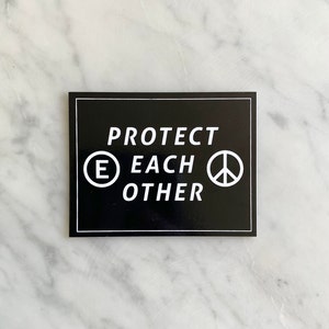 PROTECT EACH OTHER // 10 stickers image 2