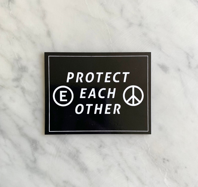 PROTECT EACH OTHER // 10 stickers image 2