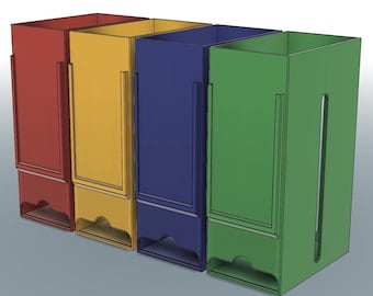 標準ブースターパックディスペンサーの3Dプリント用デジタルSTLファイル