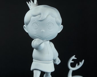 Boji and Kage Unpainted High Detail Collectible Statue Kit for Display