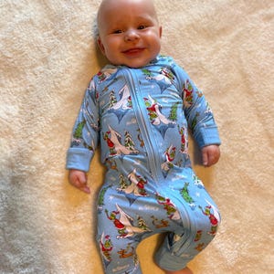 Grinch Pajamas Baby Etsy Canada