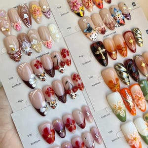 Lucky Scoop Nails - Etsy