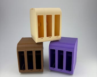 Modular 3-Compartment Wire Organizer: Beading, Macrame & Craft Cord Storage