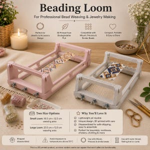 Métier à tisser de perles - Tissage de bracelets et de colliers - Miyuki - Compatible Matubo