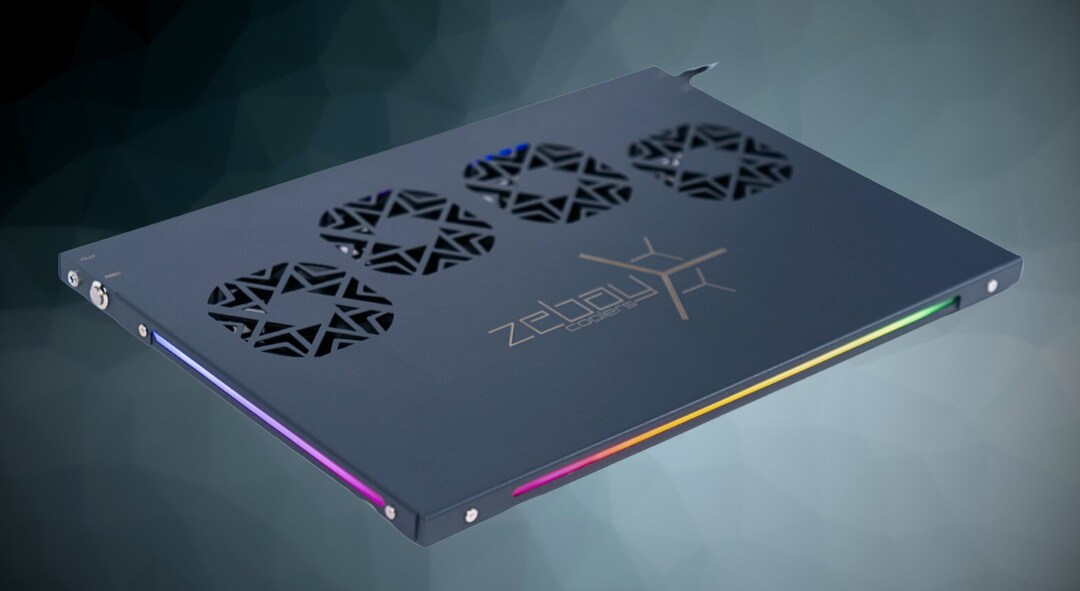 Gaming Laptop Cooler: 4-fan High-performance Cooling - Responsive RGB ...