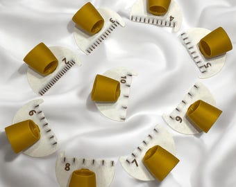 9 Size Stitch Spacing Guide Set | 2–10mm Sewing Guide & Aid