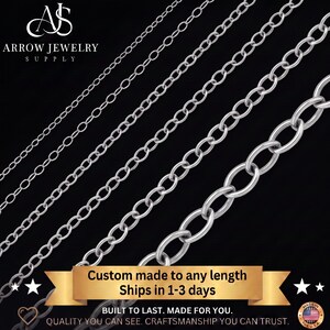 Bracciale a catena a maglie rotonde leggere in oro bianco 14 carati.