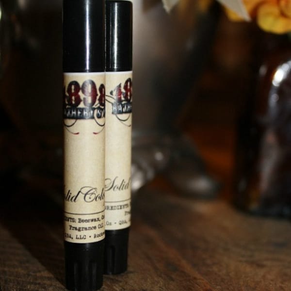 CHOOSE ANY SCENT ||| Natural Solid Perfume • Gothic Perfume Stick