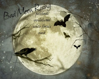 BAD MOON RISING • Natural Perfume Oil • Gothic Perfume