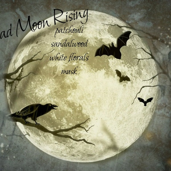 BAD MOON RISING • Natural Perfume Oil • Gothic Perfume