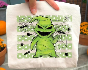 Oogie Boogie Halloween Shirt, Disney Villain Graphic Tee, Nightmare Before Christmas Shirt, Spooky Season Unisex Tee, Halloween Gift
