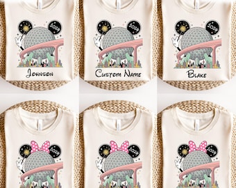 Custom Name Disney Epcot T-Shirt, Disney Trip Family Shirt, Disney Epcot 2026 Shirt, Disney Epcot Matching Shirt, Disney Vacation Name Shirt